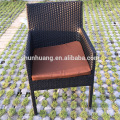 Comfortable outdoor dining set rattan table and 6 chairs for garden